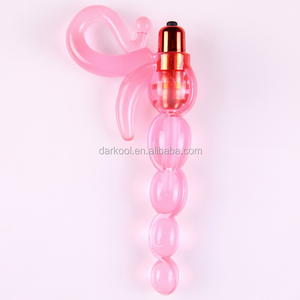 DN011/venta al por mayor hecho vibrador <span class=keywords><strong>anal</strong></span> con cuentas, Juguetes sexuales para mujeres vagina <span class=keywords><strong>anal</strong></span> vibrador - Product Image 6