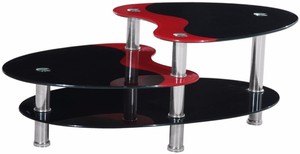 Small Coffee Tea <strong>Centre</strong> <strong>Table</strong> Popular Living Room Tempered Glass Outdoor Modern Led Light Glass Coffee <strong>Table</strong> for 10-20 Days - Product Image 4