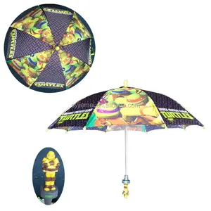 15 ''* 8 k TMNT enfants parapluies avec 3D poignée