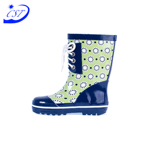 Venta superior niños niño chica goma proveedor niños Botas de <span class=keywords><strong>lluvia</strong></span> poncho - Product Image 1
