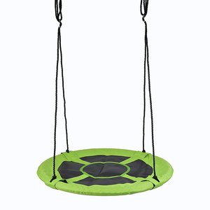 40inch Outdoor Indoor Round <strong>Web</strong> Easily Assemble <strong>Spider</strong> Bird Nest <strong>Swing</strong> <strong>Net</strong> <strong>Swing</strong> Kids Play <strong>Swing</strong> - Product Image 1
