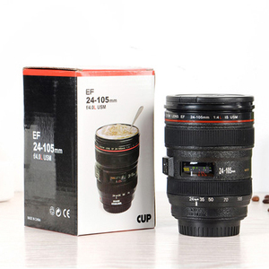 Regalo Promocional de navidad 2016 Lente de la Cámara Creativa China Taza De Café De Plástico <span class=keywords><strong>Con</strong></span> Tapa - Product Image 6