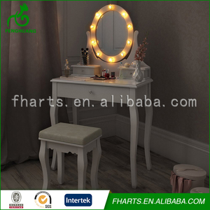 Blanco brillo 3 Cajón Led <span class=keywords><strong>Comprar</strong></span> Barato Tocador - Product Image 5