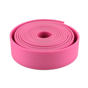 Custom Gecoate Polyester Webbing Gestreept Patroon 100% Pvc Synthetisch Materiaal Voor Hondenhalsband Riem & Veiligheidskoord - Product Image 4