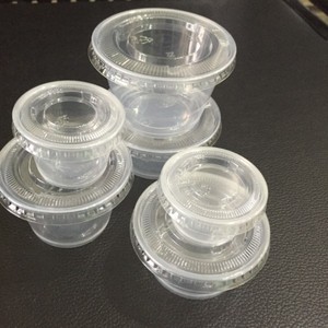 Saus <span class=keywords><strong>Cup</strong></span>-Saus Container 2Oz Pp Afsluitbare <span class=keywords><strong>Plastic</strong></span> Wegwerp Gedeelte/Saus <span class=keywords><strong>Cup</strong></span> Voedsel Magnetron Veilig & Kan worden Gekoelde Mingkai - Product Image 4