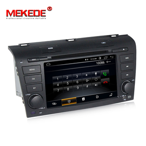 MEKEDE 7 "HD 2Din Android8.1 Xe GPS <span class=keywords><strong>DVD</strong></span> <span class=keywords><strong>Player</strong></span> cho Mazda 3 2003-2009 đài Phát Thanh tự động Time Turner Video Hiển Thị SWC - Product Image 6