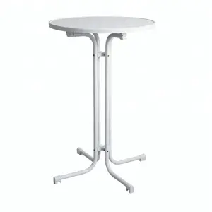 wholesale new design portable white bar table