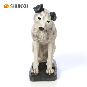 Figura Decorativa de Perro RCA en Resina, Detallada y Realista, Modelo de <span class=keywords><strong>Animal</strong></span> para Decoración del Hogar - Product Image 2