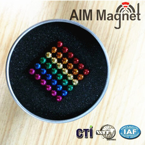 216 pcs 5mm de color de ndfeb bolas magnéticas - Product Image 1