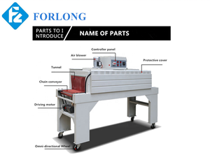 Auto Sisi penyegelan dan menyusut mesin panas BF-450 + BS-5530N - Product Image 4