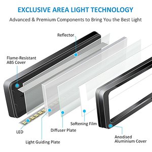 Lampe de bureau LED portable en métal noir de style européen pour les cils, avec luminosité réglable et utilisation en salle de lecture - Product Image 2