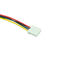 Kustom Pabrik konektor 4-Pin besar dengan Kit kabel kawat untuk Motherboard komputer untuk aplikasi elektronik