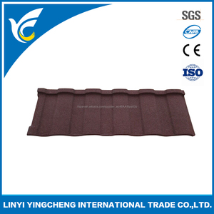 Piedra recubiertos de <span class=keywords><strong>metal</strong></span> del techo baldosas y pvc canal de la lluvia - Product Image 6