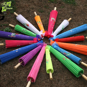 Wholesale custom japanese straight frame <strong>bamboo</strong>  <strong>paper</strong> <strong>umbrella</strong> with <strong>shaft</strong> <strong>bamboo</strong> handle ribs silk paper oil - Product Image 4