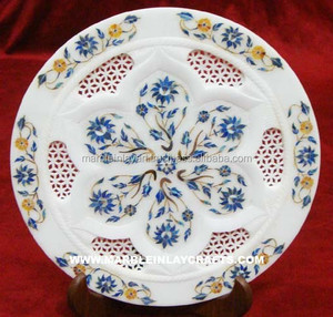 Plaques décoratives à motifs imitation marbre, maison de mode - Product Image 1