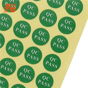Custom Design <span class=keywords><strong>Qc</strong></span> <span class=keywords><strong>Pass</strong></span> Kwaliteitscontrole Label Sticker - Product Image 5