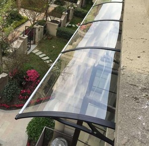 Mái Hiên Ngoài Trời Chống Thấm Nước Mái Hiên Cửa Sổ Polycarbonate Pc Mái Hiên Tự Làm - Product Image 5