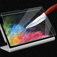 Protecteur d'écran en verre trempé 2.5D anti-rayures pour tablette PC Microsoft Surface Book 2