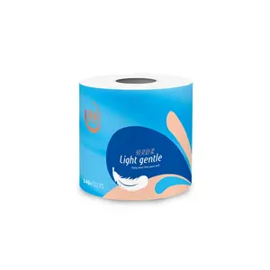 Custom Printed Factory Price Standard Roll Toilet Paper With Core