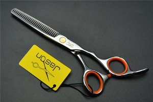 303 #   Ciseaux de coiffure de qualité supérieure Jason de 6 pouces, JP 440C, ciseaux professionnels pour barbiers, ciseaux à effiler, ciseaux à cheveux - Product Image 5