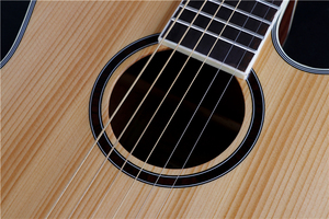 <span class=keywords><strong>Guitarra</strong></span> acústica con orificio de sonido uva especial personalizada OEM - Product Image 2