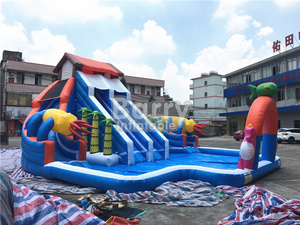 Equipo de <span class=keywords><strong>parque</strong></span> de jungla, <span class=keywords><strong>Parque</strong></span> Acuático inflable para aquapark, fábrica de patio trasero - Product Image 3