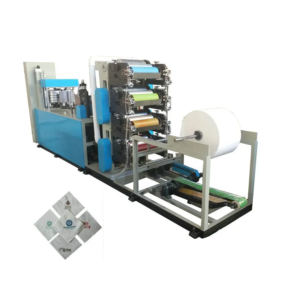 How to make restaurant napkin tissue paper machine