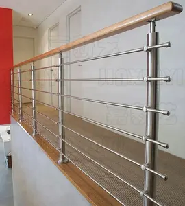 Edelstahl rohr geländer und Terrassen balustrade für Balustraden inox