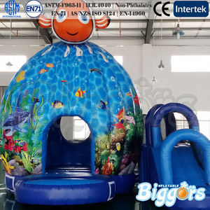 dessin animé gonflable bounce château avec <span class=keywords><strong>toboggan</strong></span> - Product Image 5
