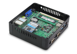 XCY barato todo en una pc celeron mini pc celeron 3205U 3805U 2 ethernet 2 RS232 cliente cero - Product Image 3