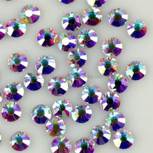 Vendita Diretta dalla Fabbrica: Colla Super Forte SS10, Confezione da 1440 Pezzi, Strass Termoadesivi AB Crystal da 3mm per Trasferimento su Magliette - Product Image 1