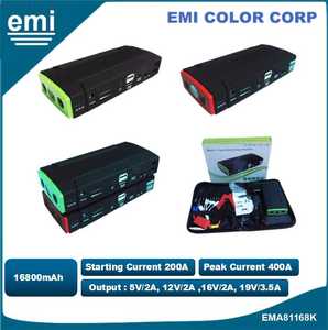 Xách tay 16800 mAh ngân hàng điện với xe điện nhảy khởi động điện thoại di động trạm - Product Image 3