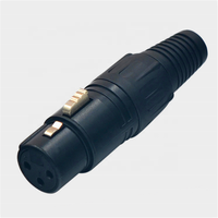 Connecteur multicore mâle/femelle avec jack, 86 pièces, connecteurs à faible profil, broches, prise microphone, type xlr, 3 broches