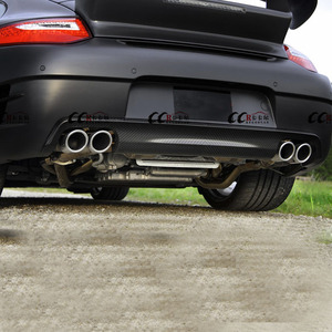 Magnifique kit de carrosserie de style <span class=keywords><strong>MS</strong></span> pour Porsche 911 <span class=keywords><strong>997</strong></span> pare-chocs avant pare-chocs arrière lèvre avant diffuseur arrière aileron d'aile pièces automobiles - Product Image 6