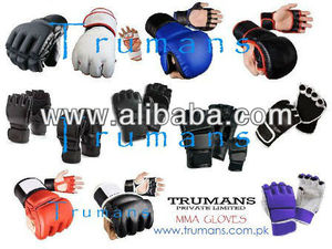 Guantes de MMA con estampado personalizado de PU y cuero genuino de alta calidad para artes marciales - Product Image 2