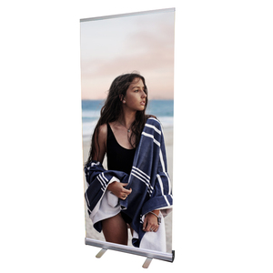 Promozionale fiera a pubblicità alluminio retrattile roll up banner stand display standee - Product Image 3