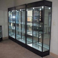 Vitrine de vitrine, boutique personnalisée, transparence Standard, vue complète, nouvelle vitrine de trophée en verre