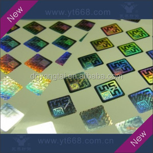 Autocollant holographique 3D avec micro-texte et <span class=keywords><strong>image</strong></span> laser de sécurité - Product Image 3