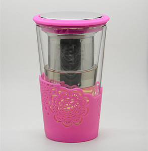 300 ml estilo turco té taza <span class=keywords><strong>de</strong></span> cristal <span class=keywords><strong>con</strong></span> <span class=keywords><strong>filtro</strong></span>, taza <span class=keywords><strong>de</strong></span> té <span class=keywords><strong>de</strong></span> cristal <span class=keywords><strong>con</strong></span> infusor, borosilicato doble - Product Image 2