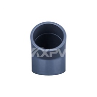Liste des meilleurs prix pour les raccords en PVC plastique CPVC de 110 mm, coude à 135 degrés et à 45 degrés, DN15-DN600