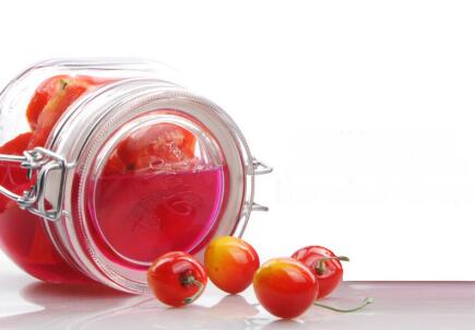 Haonai glassware glass jar with tight lid food storage glass jar with lock food jar