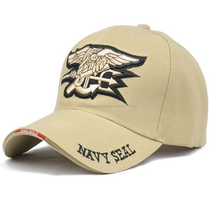 Navy SEAL LOGO caps 3D embroidery sports and ATS cotton 6 panels baseball caps and hats for them - Product Image 3