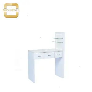 moroccan salon furniture with nail art dust collector manicure table for sale