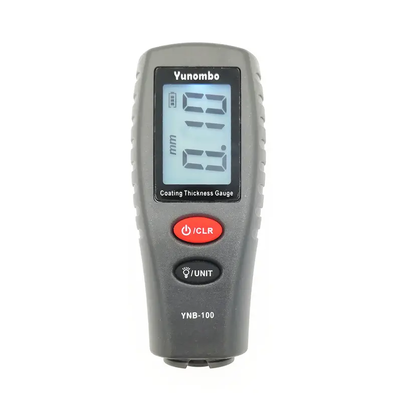 Yunombo YNB-100 Englisch Russische Manuelle Digitale Autolack Dicke Meter Digitale Dicke Tester Beschichtung Dicke Gauge