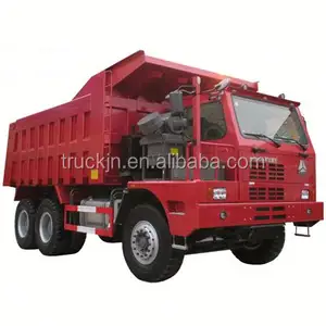 HOWO 6*4 371HP 60TON 지하 광업 덤프 트럭