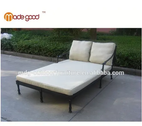 Aluminio romántica cama sofa de exterior canopy canopy bed outdoor