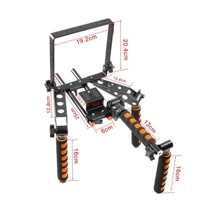 Lovefoto Estabilizador Apareju Multifuncional de aluminio para montaje de cámara de vídeo DSLR hombro para Canon Nikon <span class=keywords><strong>Sony</strong></span> Para - Product Image 3