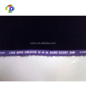 Favouable price super korea mode dyed fabric machine micro polyester velvet woven