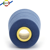 Fil polyester ciré Dacron Venus noir et blanc 20s/2 200g pour tricoter des chaussures, du cerf-volant