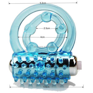 Mini Vibrator Doppel Vergnügen <span class=keywords><strong>Penis</strong></span> Anregende Vibrierende <span class=keywords><strong>Penis</strong></span> Ring Sex Produkte für Erwachsene Cock Ringe Cock ring für Mann - Product Image 2